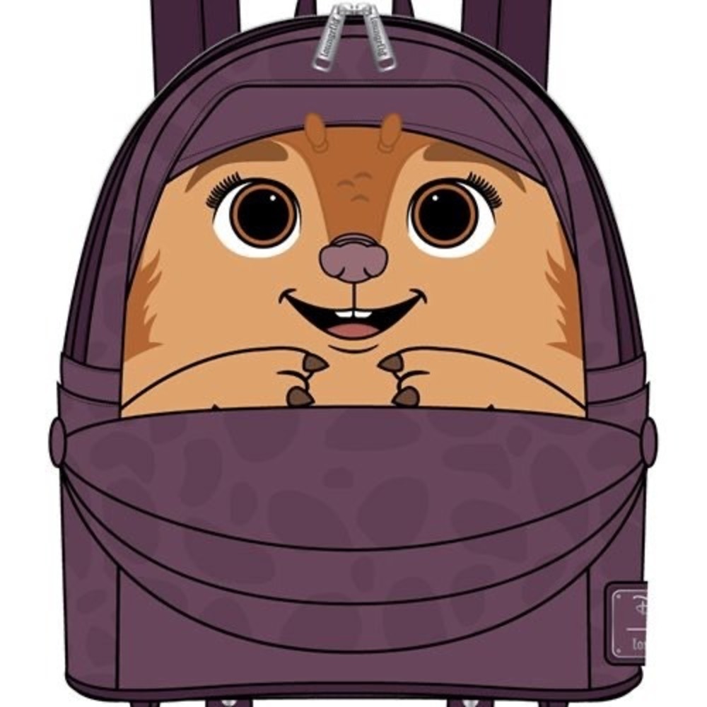523.Disney Raya and the Last Dragon Tuk Tuk Mini Backpack. Vegan Leather,Purple